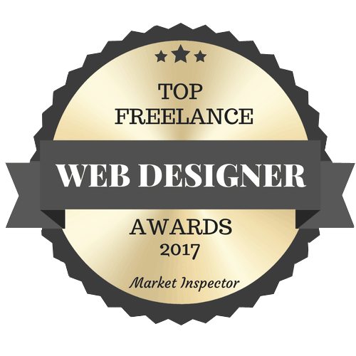 Top Freelance Web Designer Awards Badge