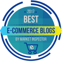 Best E-commerce blogs darker badge