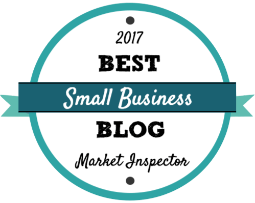 2017 Best Small Business Blogs Badge