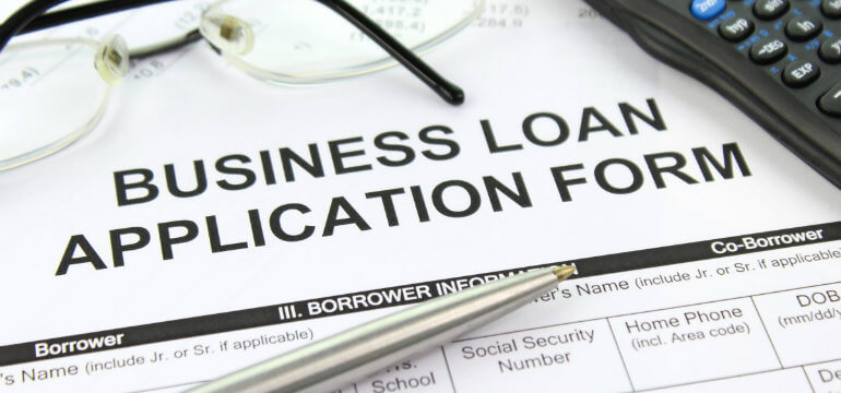 Business loan form