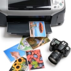 Inkjet Printer For Printing Photographs With Wireless Printing
