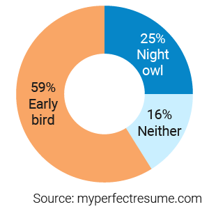 How To Be More Productive At Work_Early Bird Night Owl